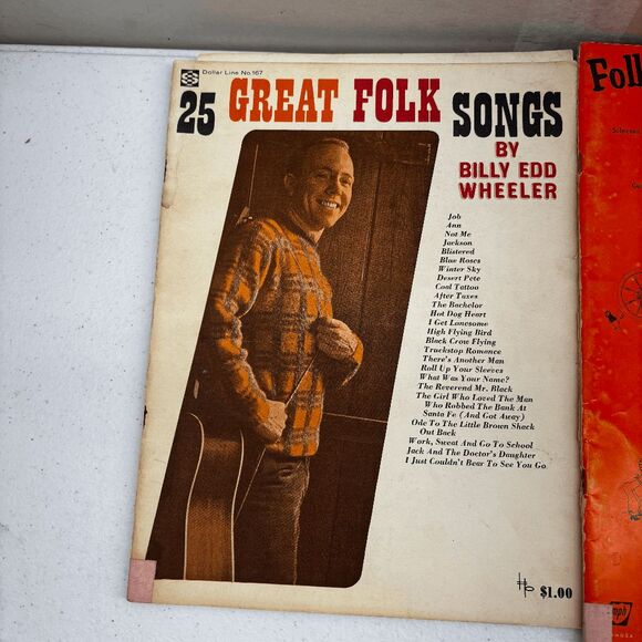 Folk Songs for Young Folk Great Folk Songs Hootenanny Song Book Sheet Music - Picture 4 of 12